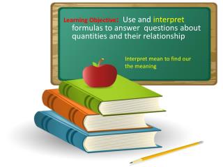 Interpret mean to find our the meaning