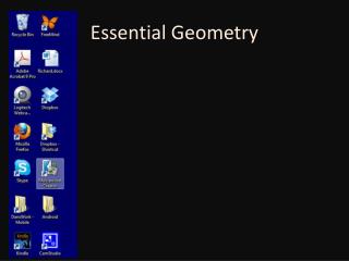 Essential Geometry