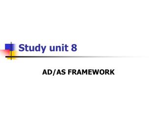 Study unit 8