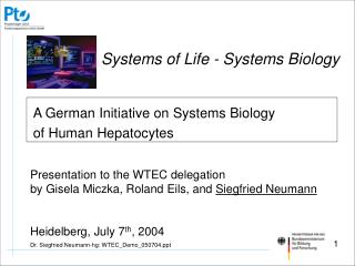 A German Initiative on Systems Biology of Human Hepatocytes