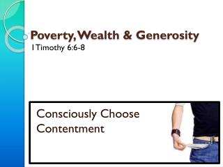 Poverty, Wealth &amp; Generosity