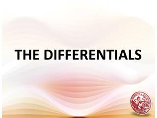 THE DIFFERENTIALS