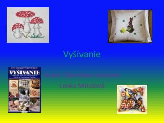 Vyšívanie