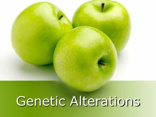 Genetic Alterations