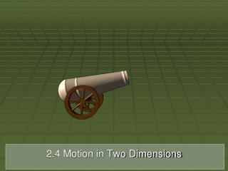 2.4 Motion in Two Dimensions