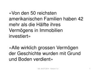 Mission: Durch die Entgegennahme von vernachlässigten Immobilien in Bern, Basel und Zürich,