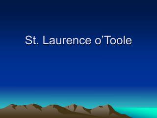 St. Laurence o’Toole