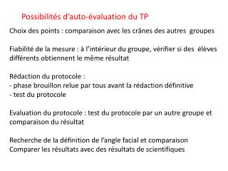 Organisation du travail de groupe