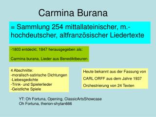 Carmina Burana