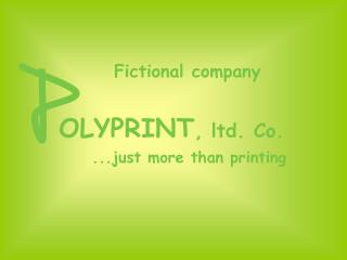 OLYPRINT , ltd. Co.