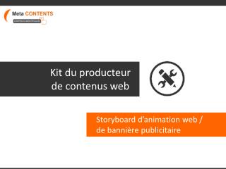 Kit du producteur de contenus web