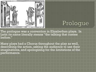 Prologue