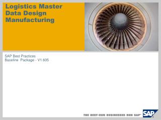 Logistics Master Data Design Manufacturing