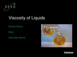 viscosity meaning science