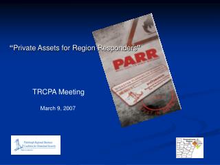 TRCPA Meeting March 9, 2007