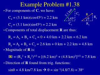 Example Problem #1.38