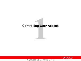 Controlling User Access