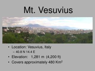 Mt. Vesuvius