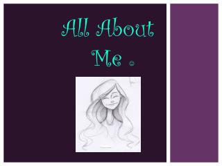 All About Me 