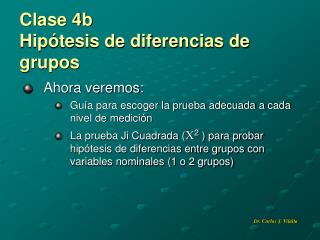 Clase 4b Hipótesis de diferencias de grupos