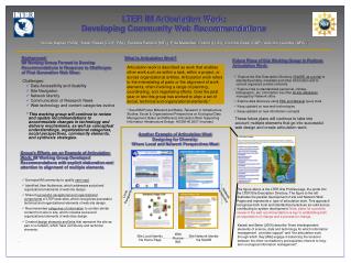 Challenges: Data Accessibility and Usability Site Navigation Network Identity