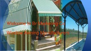 Window Awning Manufacturer Noida