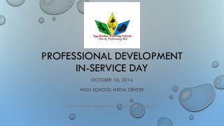 Professional Development In-service Day