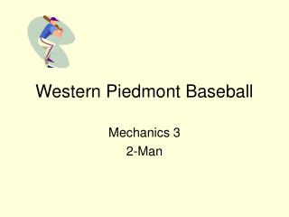 Western Piedmont Baseball