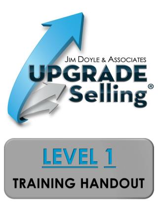 LEVEL 1 TRAINING HANDOUT