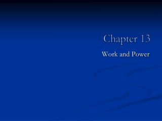 Chapter 13