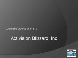 Activision Blizzard, Inc