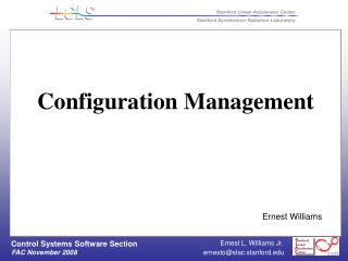 Configuration Management