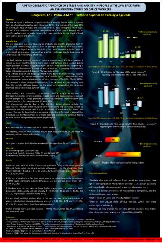 A PSYCHOSOMATIC APPROACH OF STRESS AND ANXIETY IN PEOPLE WITH LOW BACK-PAIN: