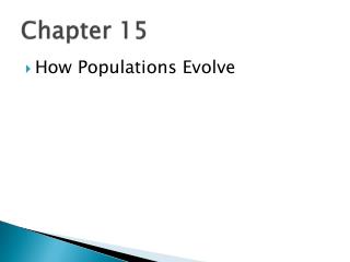 Chapter 15