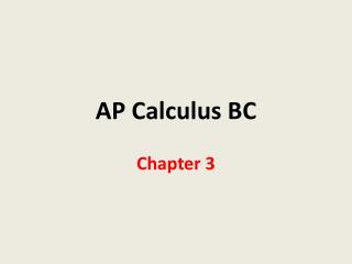 AP Calculus BC