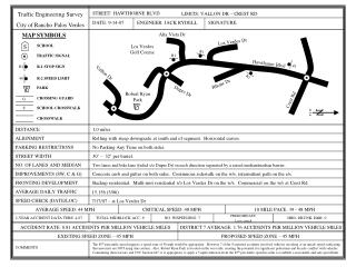 Traffic Engineering Survey City of Rancho Palos Verdes