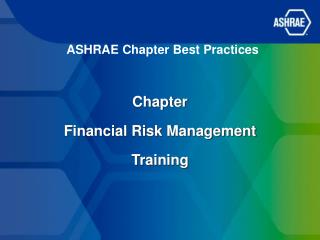 ASHRAE Chapter Best Practices