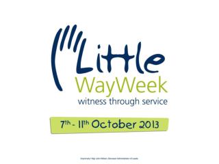 Primary School-Little Way Week