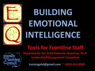 BUILDING EMOTIONAL INTELLIGENCE