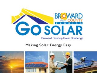 What is Go SOLAR Broward Rooftop Solar Challenge?