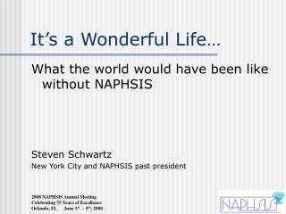 It’s a Wonderful Life…