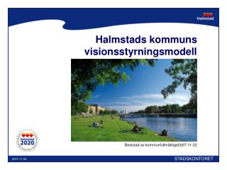 Halmstads kommuns visionsstyrningsmodell