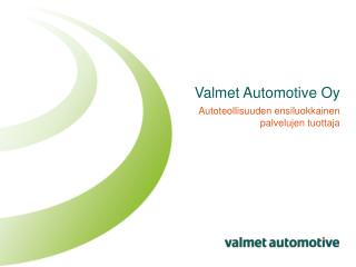 Valmet Automotive Oy