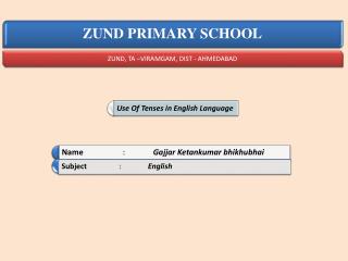 Tenses in English Language