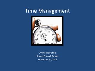 Time Management