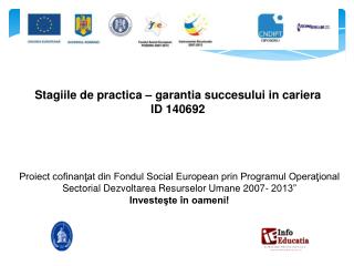 Stagiile de practica – garantia succesului in cariera ID 140692