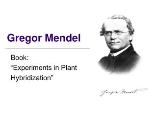 Gregor Mendel