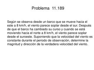 Problema 11.189