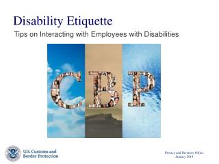 Disability Etiquette