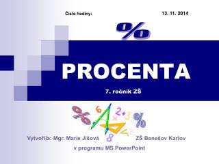 PROCENTA